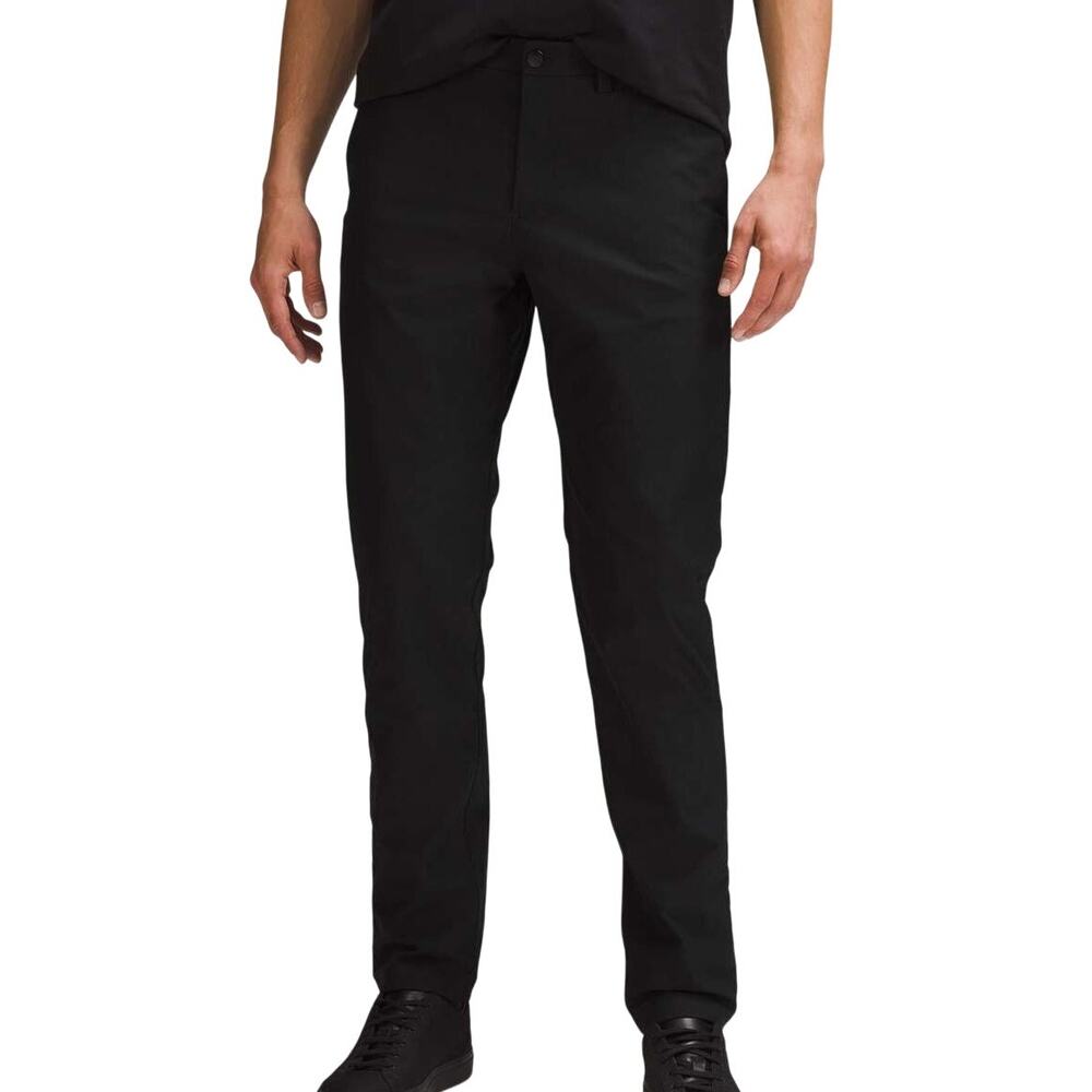 Lululemon ABC Classic-Fit Trouser Smooth Twill Black Men's Size 36 x 29 EUC